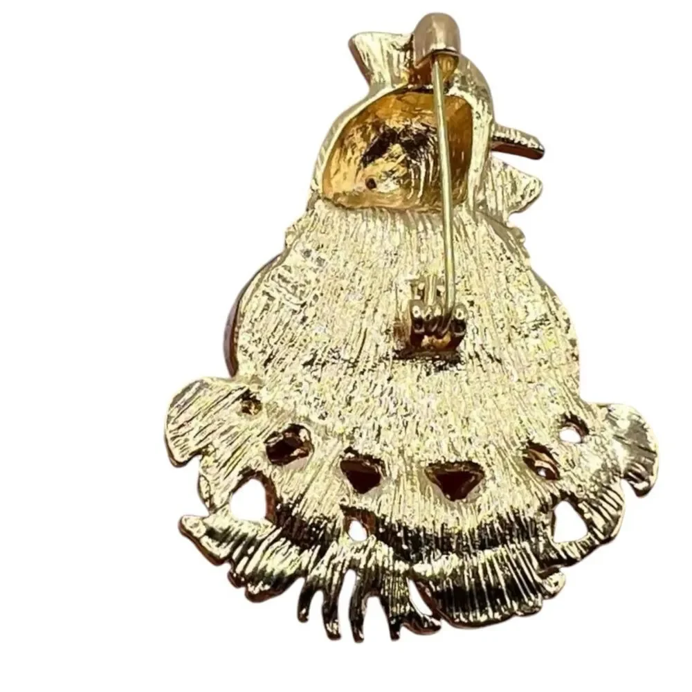 NESTING CHICKEN BROOCH‎